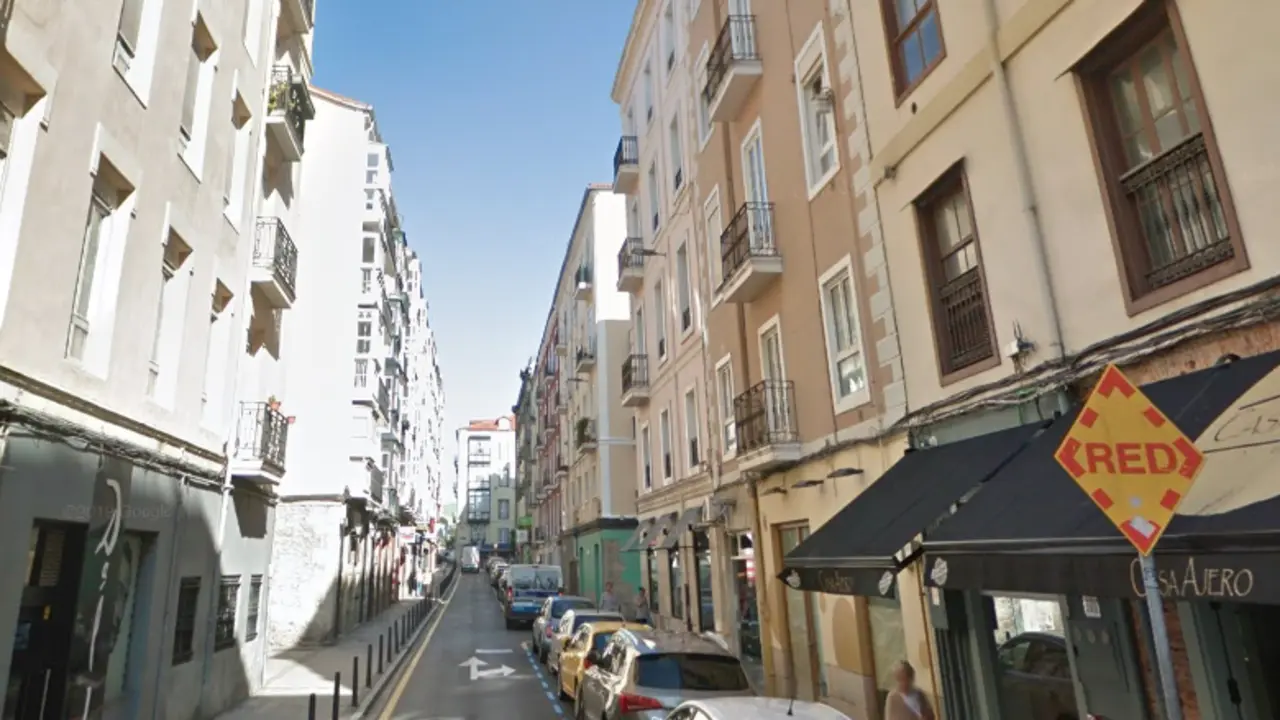 Calle Daoiz y Velarde en Santander. / ALERTA