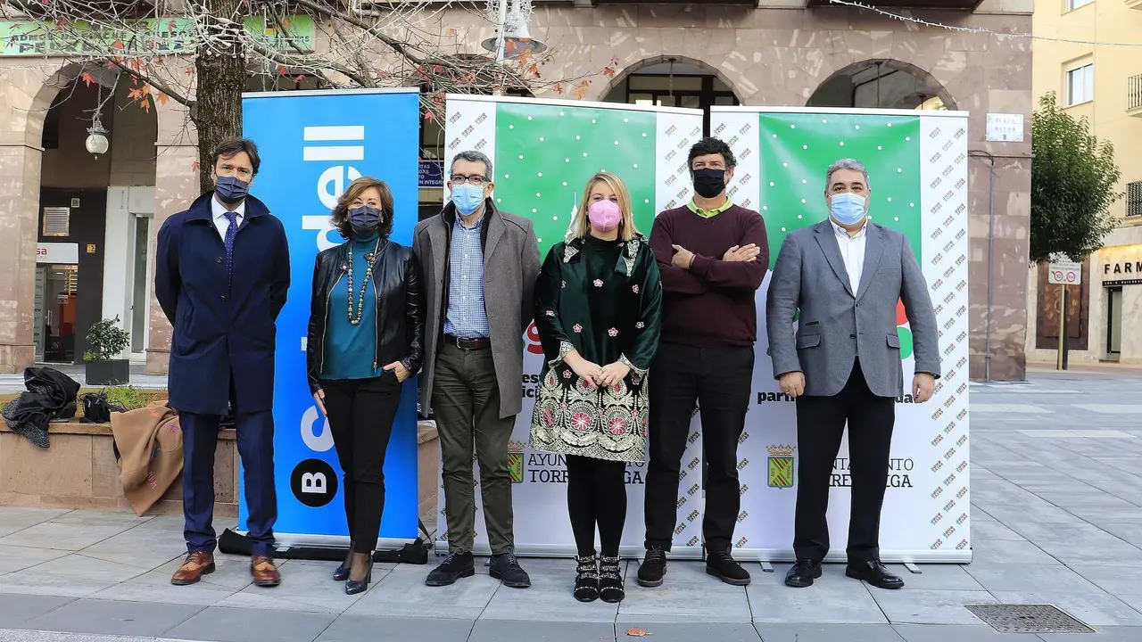 Presentaci&oacute;n campa&ntilde;a &ldquo;Bono39300, esta Navidad participa en tu ciudad&rdquo;. / E. PRESS
