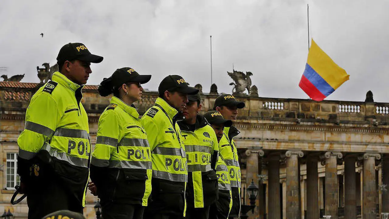 Imagen de la policia colombiana. / E. PRESS