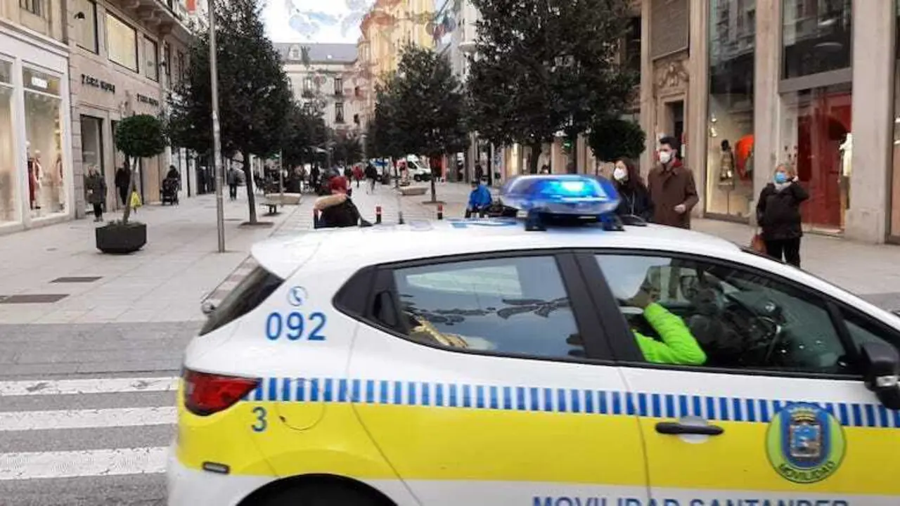 La Polic&iacute;a Local de Santander.