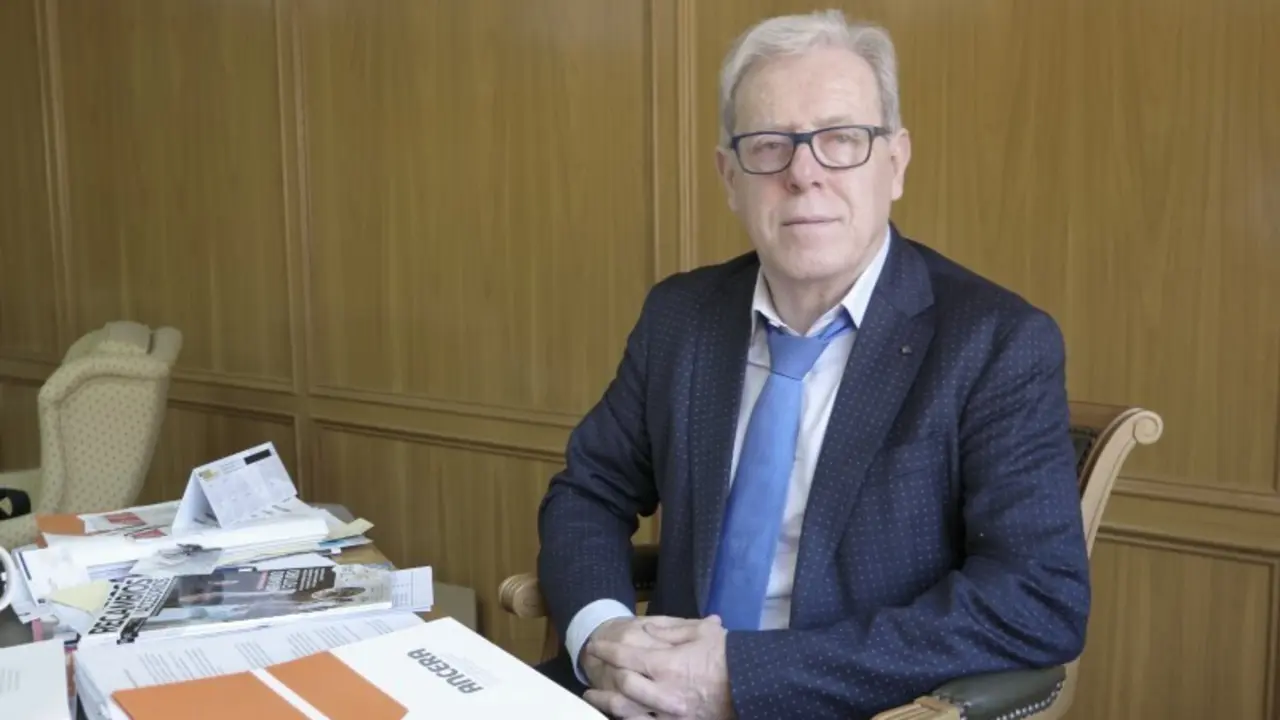 El presidente de la Federaci&oacute;n del Comercio de Cantabria (Coercan), Miguel &Aacute;ngel Cuerno. / ALERTA