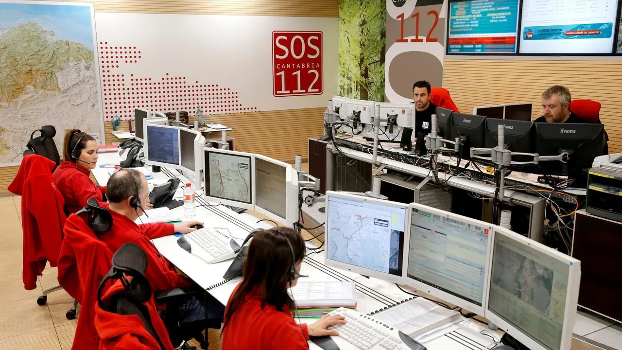 Centro de coordinaci&oacute;n del 112 Cantabria.
