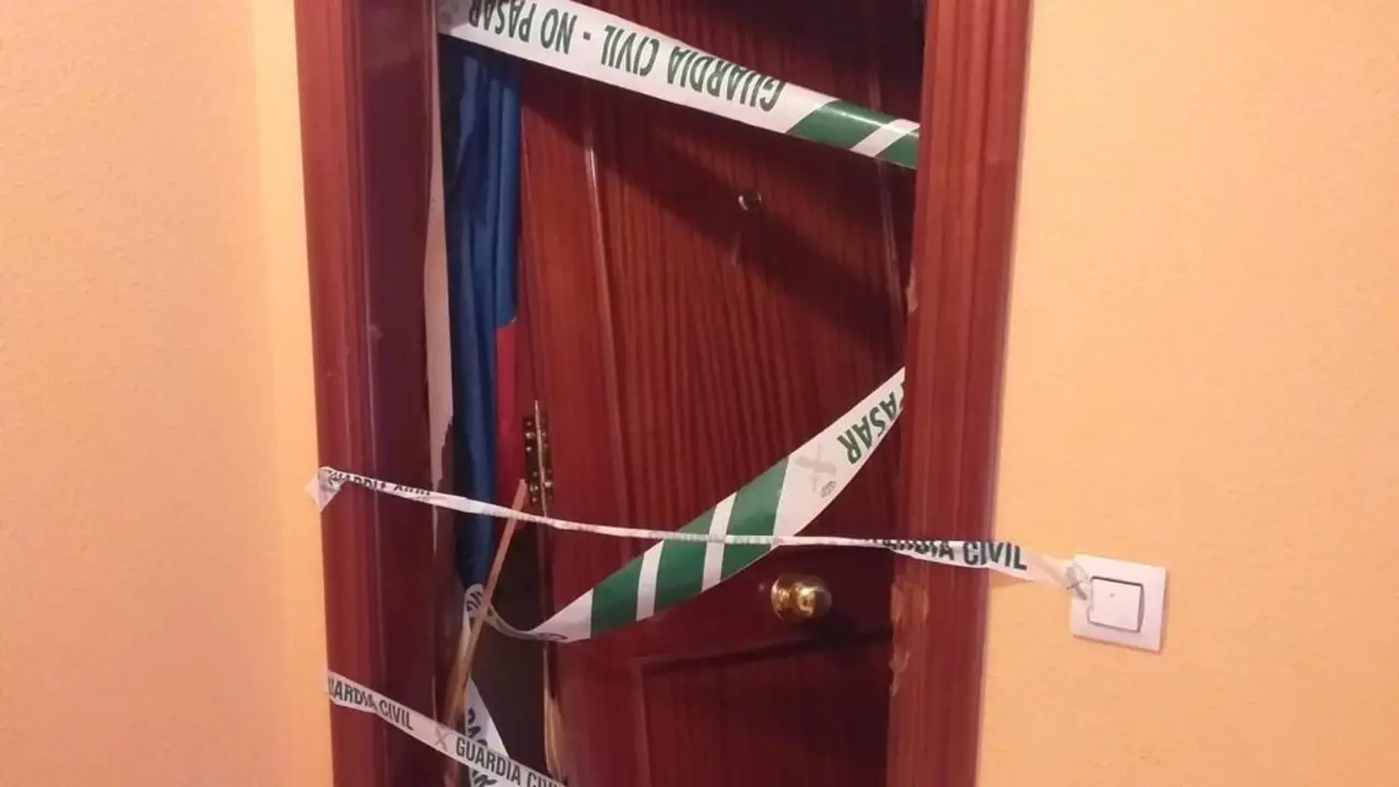 Puerta del domicilio particular donde sucedieron los hechos. / OPC