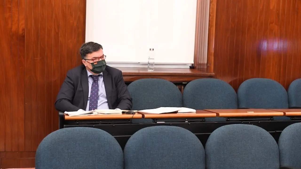 El concejal de VOX en el Ayuntamiento de Santander, Guillermo P&eacute;rez-Cos&iacute;o. / ALERTA