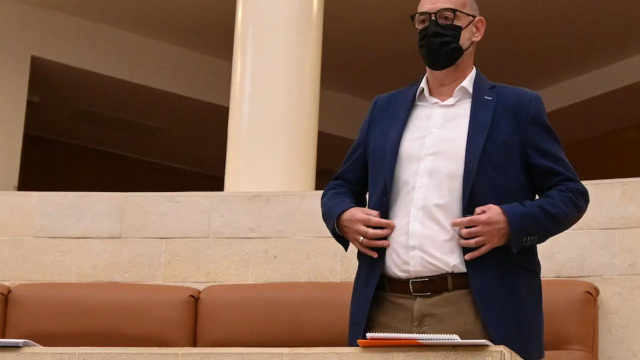 El portavoz de Cs en el Parlamento, F&eacute;lix &Aacute;lvarez. / Hardy