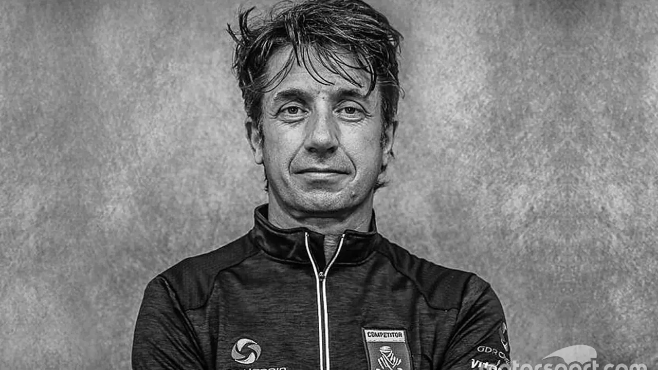 El piloto de motos franc&eacute;s Pierre Cherpin.