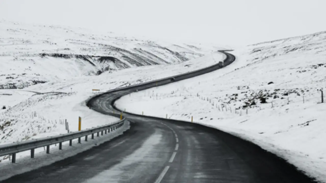 carretera nieve
