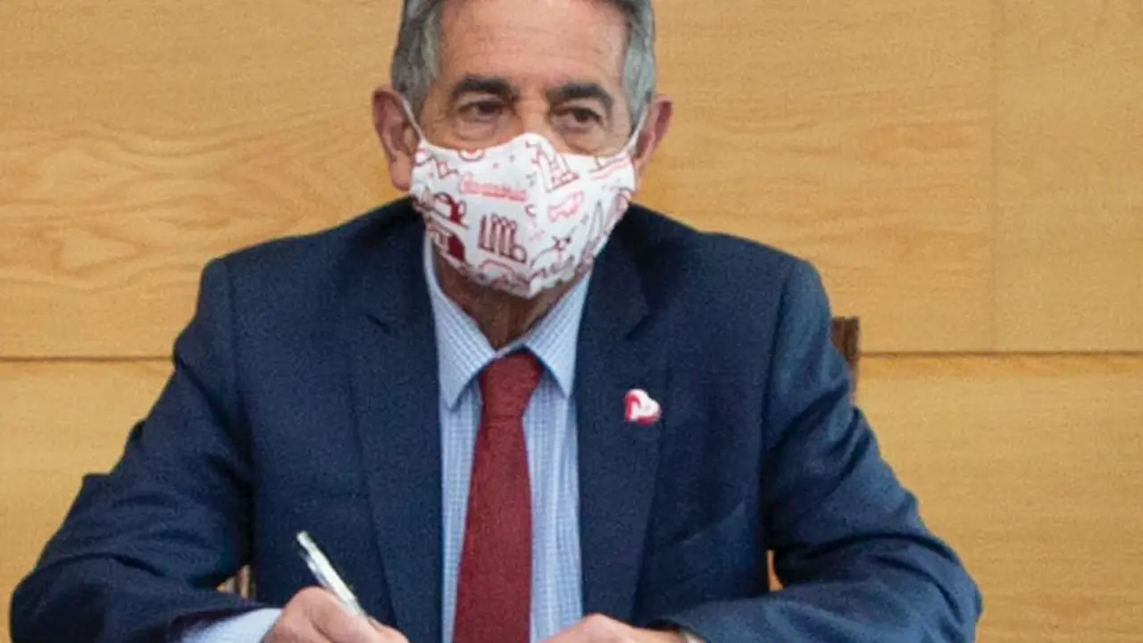 El presidente de Cantabria, Miguel &Aacute;ngel Revilla.