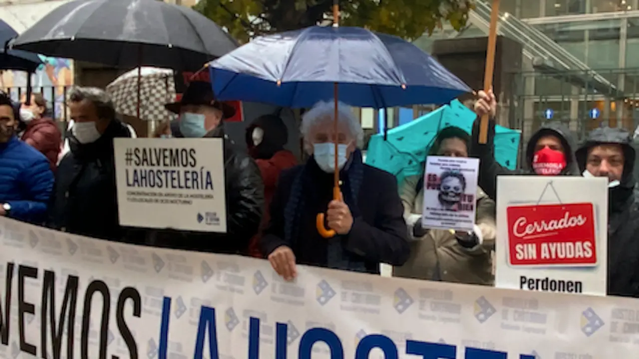 El presidente de la Asociaci&oacute;n de Empresarios de Hosteler&iacute;a de Cantabria (AHC), &Aacute;ngel Cuevas