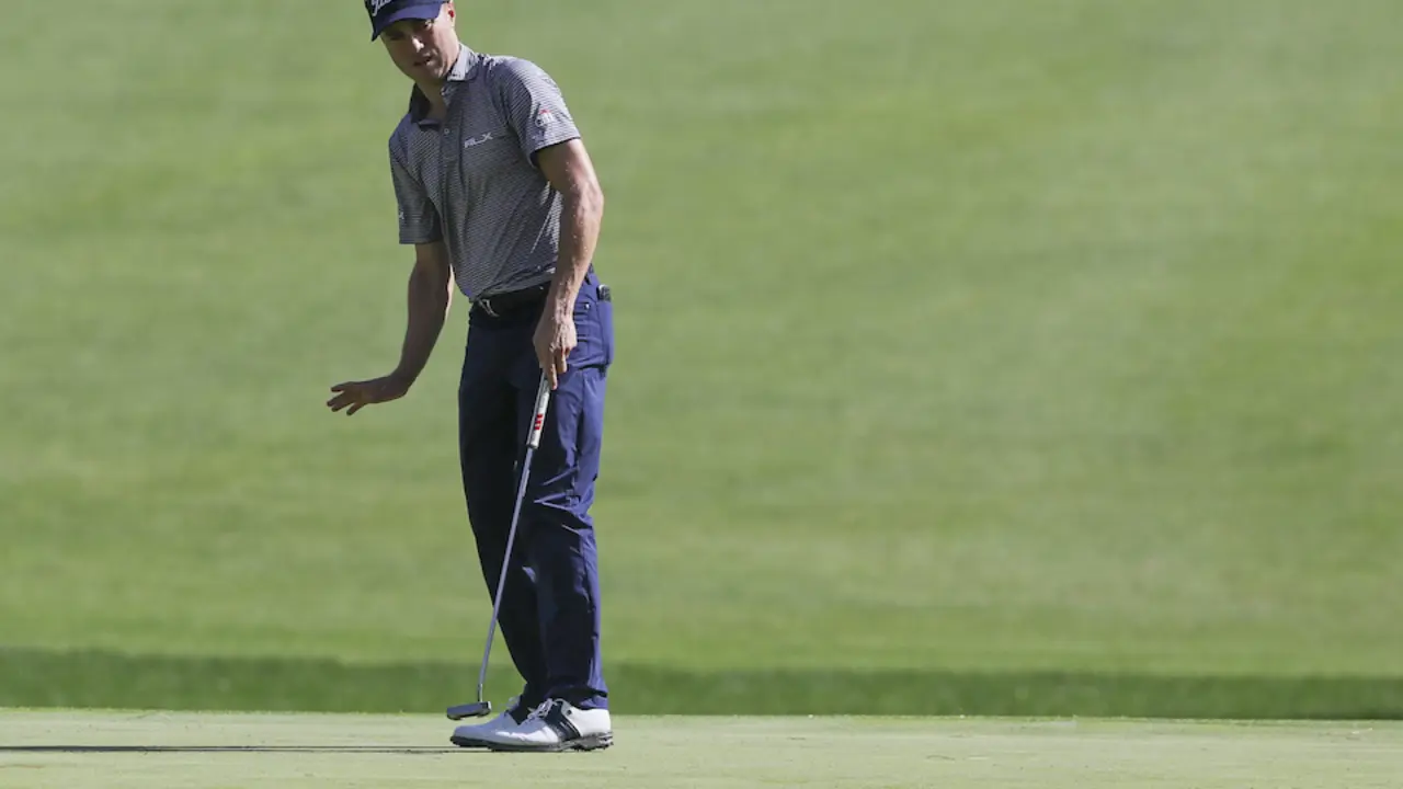 Justin Thomas. / E. PRESS
