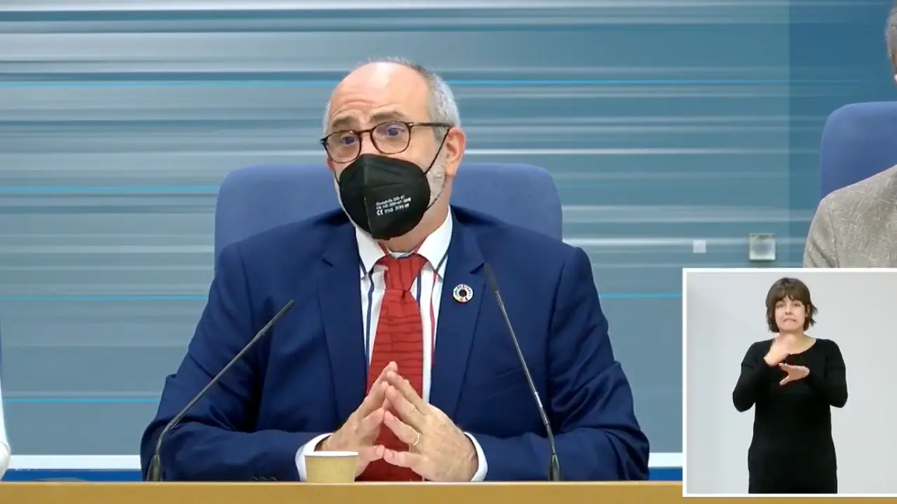El consejero de Sanidad de Cantabria, Miguel Rodr&iacute;guez - Juan Manuel Serrano Arce - Europa Press
