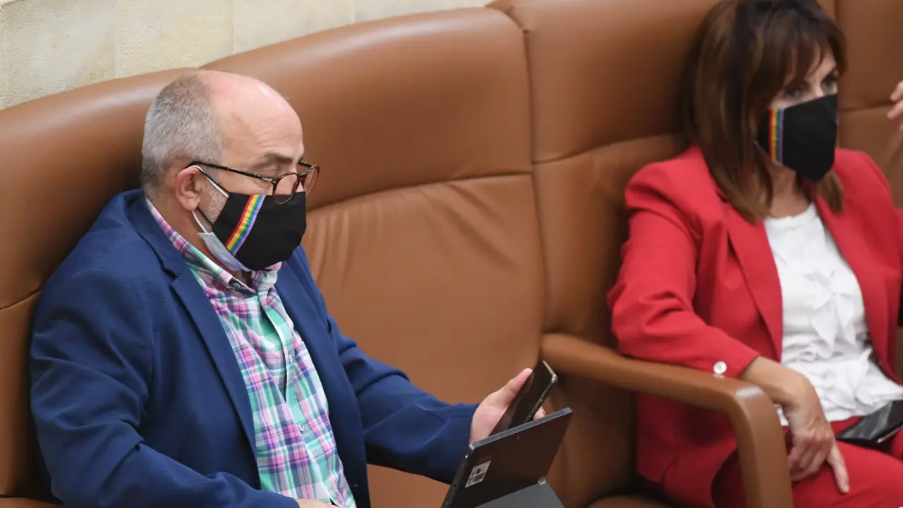 Rodriguez en el Parlamento c&aacute;ntabro