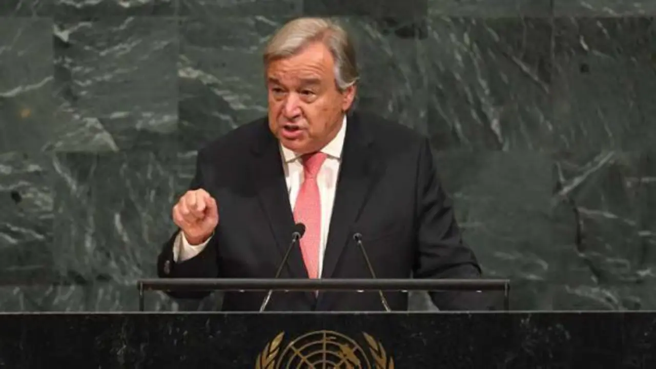 &ldquo;La entrada en vigor del Tratado es un tributo a los esfuerzos de promoci&oacute;n inquebrantables de esas personas&rdquo;, destac&oacute; en un mensaje en v&iacute;deo el secretario general de la organizaci&oacute;n, Ant&oacute;nio Guterres (imagen). EFE/EPA/HAYOUNG JEON/Archivo