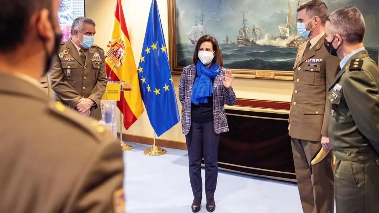 La ministra de Defensa, Margarita Robles. EFE/ Rodrigo Jim&eacute;nez