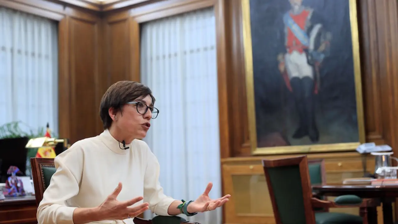 La directora general de la Guardia Civil, Mar&iacute;a G&aacute;mez. /  Fernando Alvarado