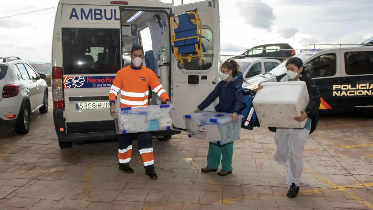 Sanidad. Vacunacion segunda dosis CAD de Cueto