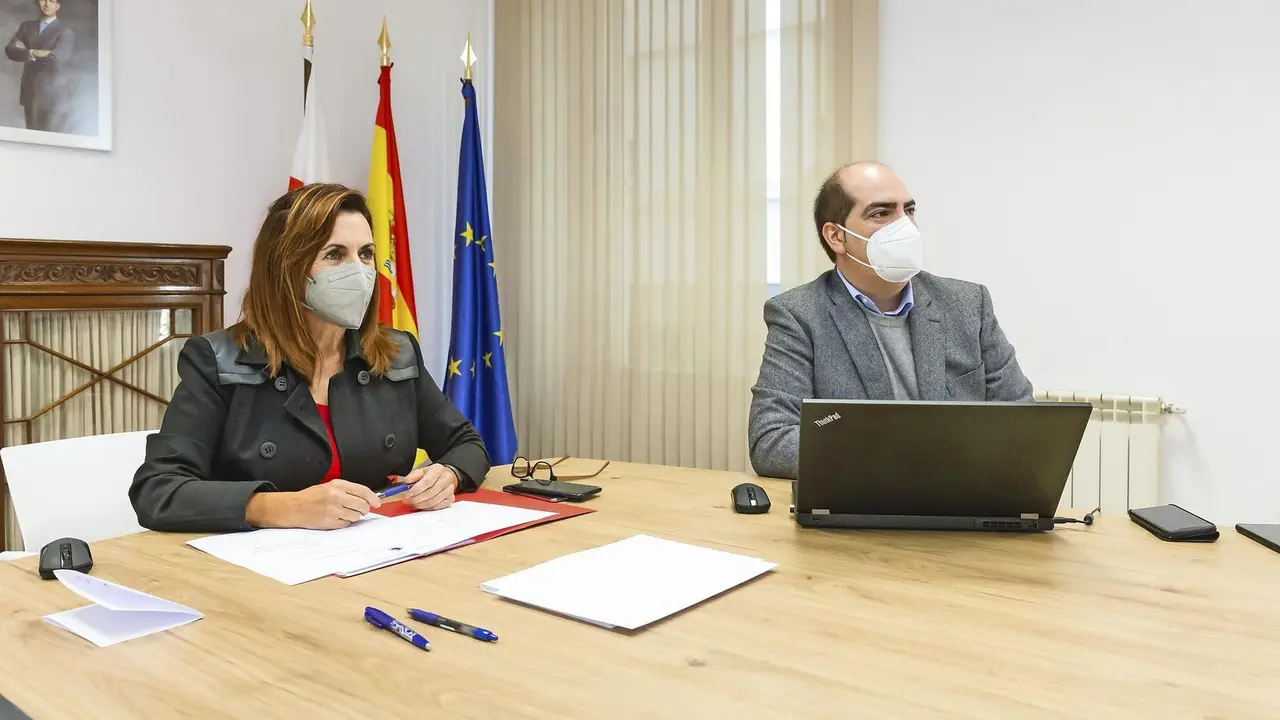 La consejera de Empleo y Pol&iacute;ticas Sociales, Ana Bel&eacute;n &Aacute;lvarez, participa, por v&iacute;a telem&aacute;tica, en la Conferencia Sectorial del Sistema de Cualificaciones y Formaci&oacute;n Profesional para el Empleo, que preside la ministra de Educaci&oacute;n y Formaci&oacute;n Profesional, Isabel Cela&aacute;. /  Ra&uacute;l Lucio