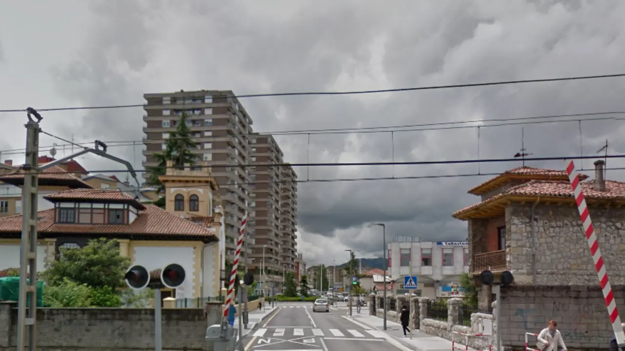 Vias de Torrelavega que pasan por el Paseo del Ni&ntilde;o. / ALERTA