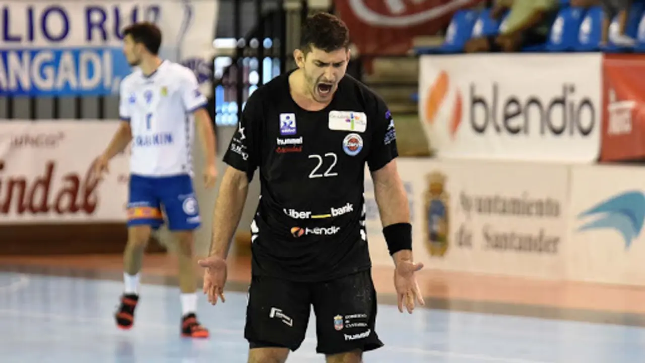 El jugador del BM Sinfin, Zungri.
