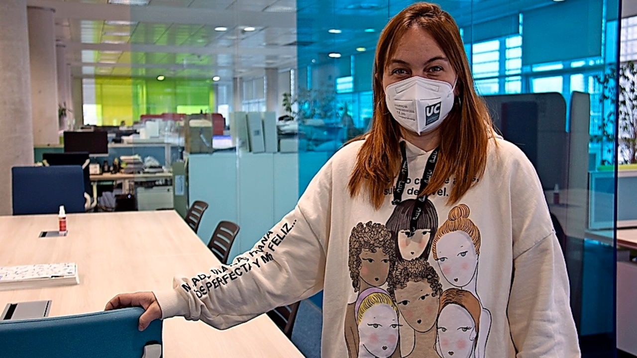 La investigadora del Grupo de Ecosistemas Litorales del IHCantabria, Mar&iacute;a Recio. / ALERTA