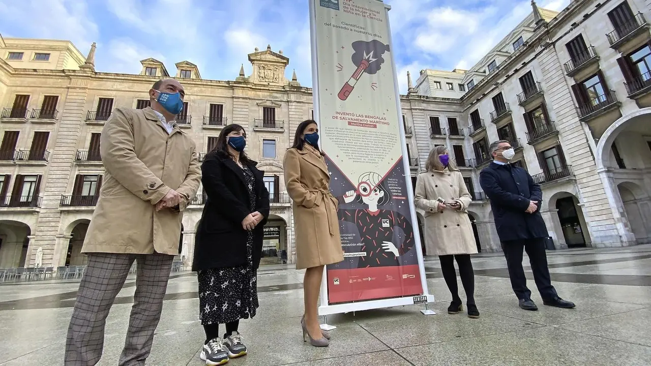 Celebraci&oacute;n del D&iacute;a Internacional de la Mujer y la Ni&ntilde;a en la Ciencia en Santander, ayer jueves.. / ALERTA