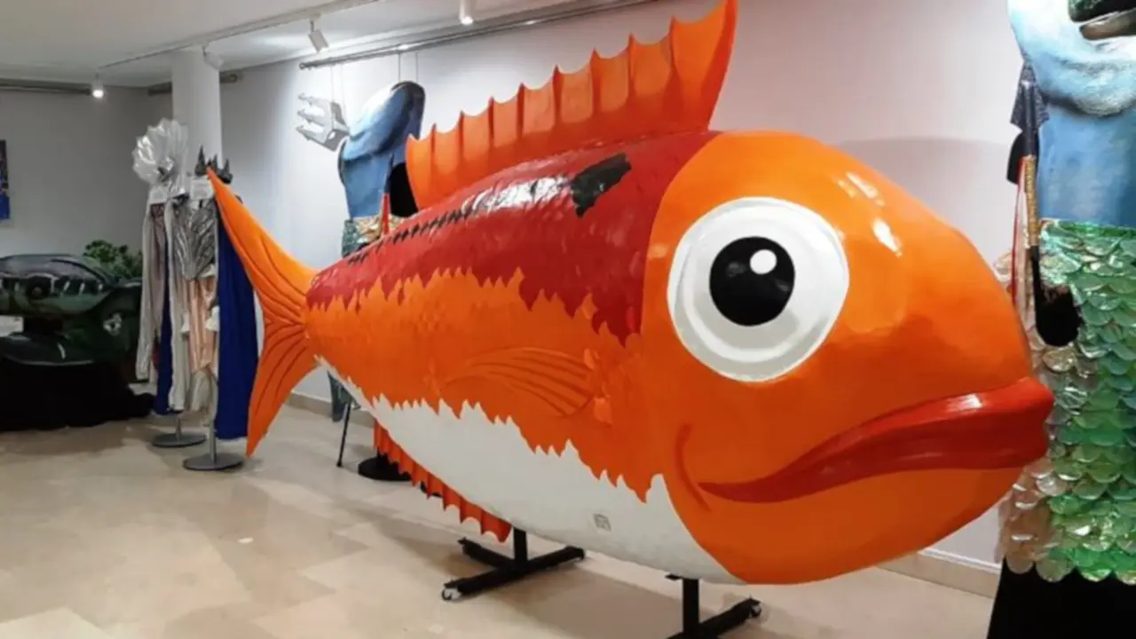 Exposici&oacute;n del Juicio en el Fondo del Mar del Carnaval de Santo&ntilde;a, el Besugo