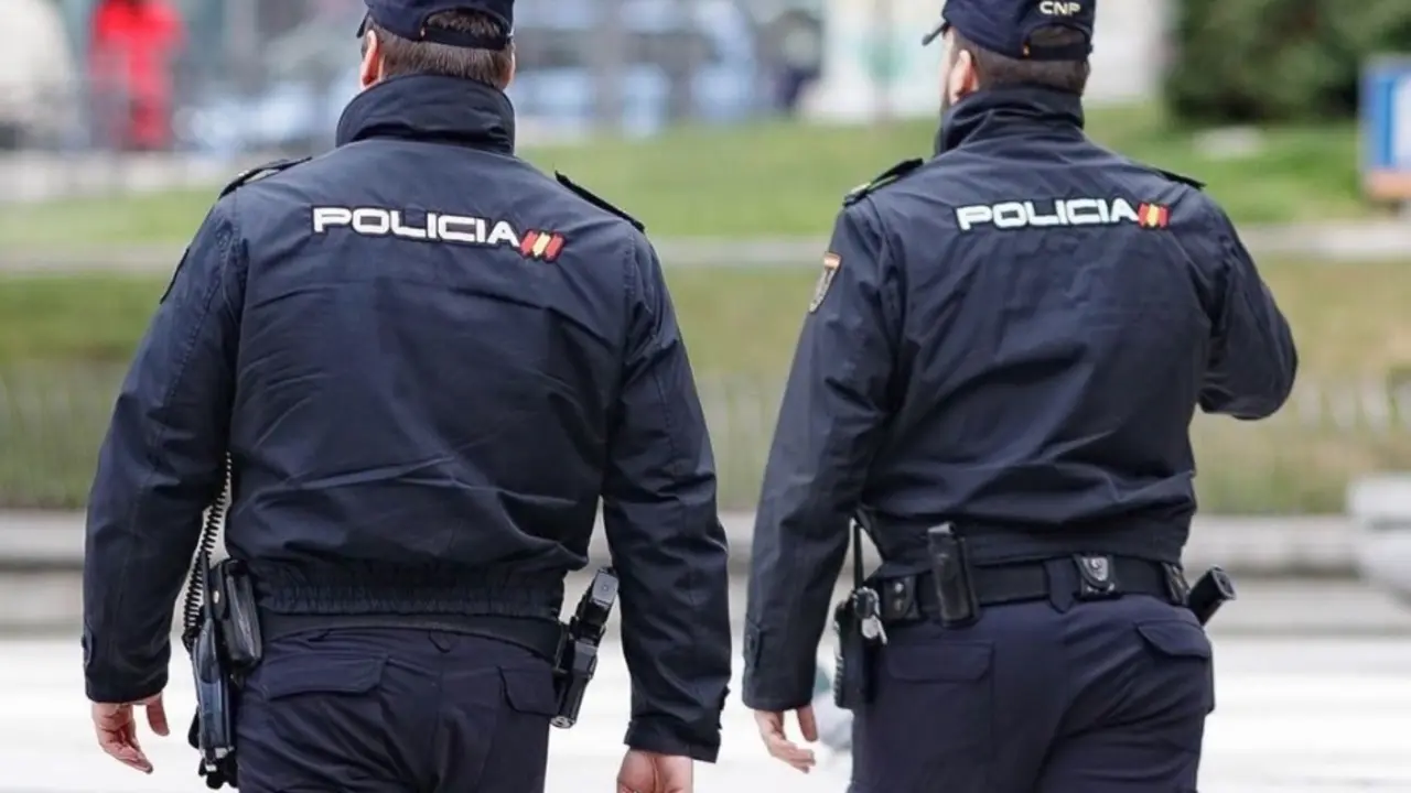 Agentes de Polic&iacute;a Nacional. / E. PRESS