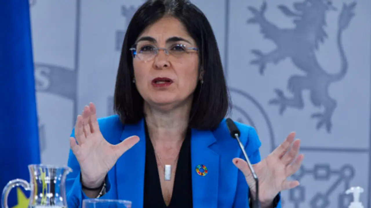 La ministra de Sanidad, Carolina Darias.