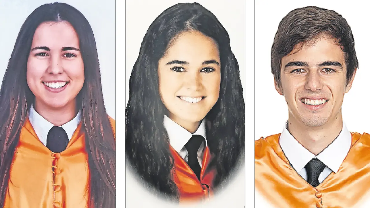 Andrea Sainz, Mar&iacute;a Carriles y Manuel Ruiz. / ALERTA