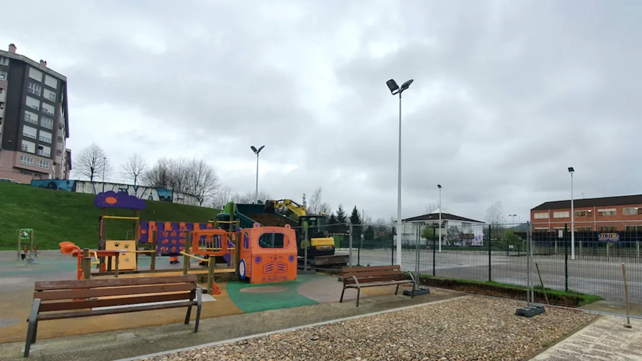 Zona vallada en el barrio Nueva Ciudad para comenzar las obras. / ALERTA