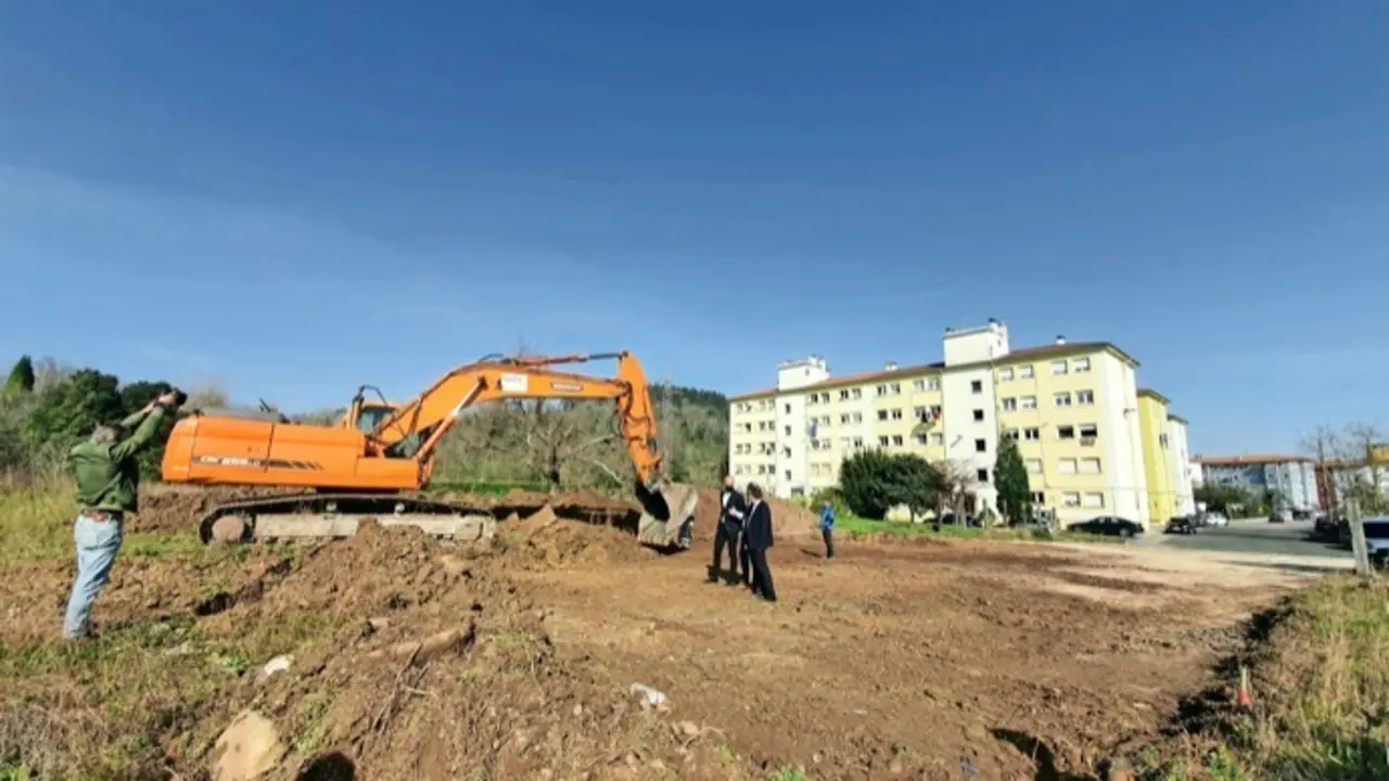 Inicio de las obras en el barrio Covadonga. / ALERTA