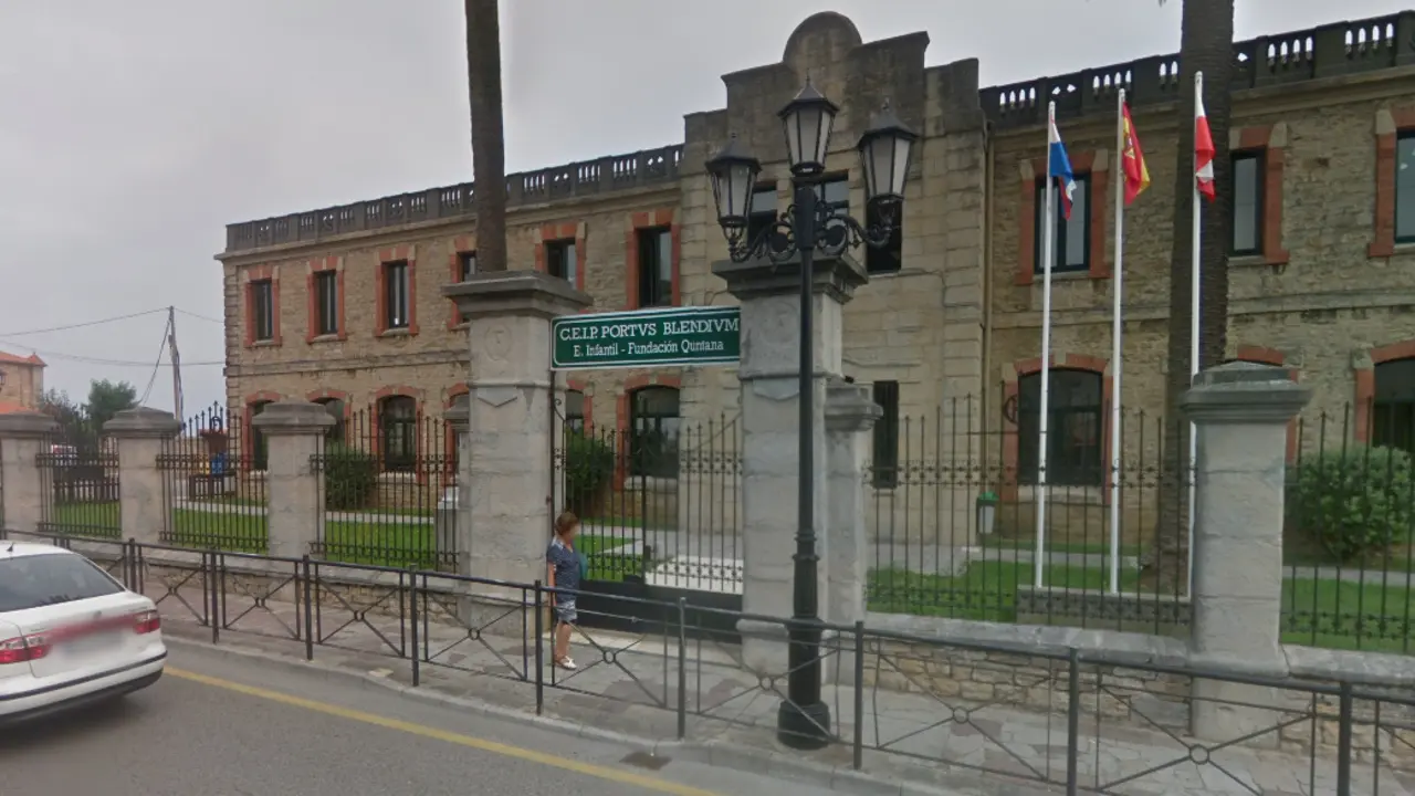 Colegio Portus Bendium de Suances. / ALERTA