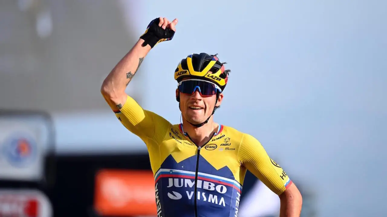 Primoz Roglic. / E. PRESS