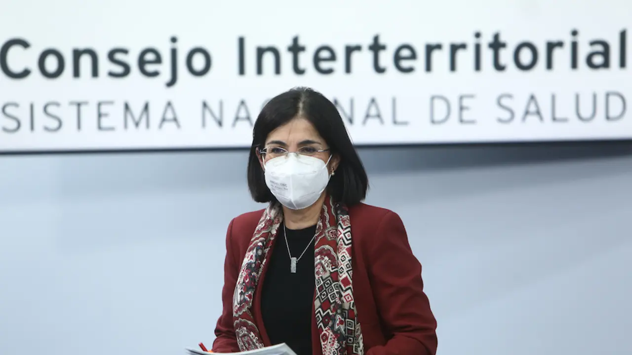 La ministra de Sanidad, Carolina Darias. / R. RUBIO