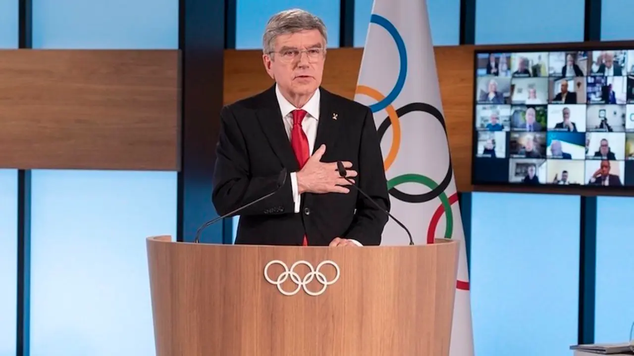 Thomas Bach. / E. PRESS