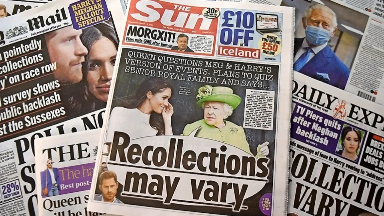 Algunas de las portadas de los diarios brit&aacute;nicos. / efe