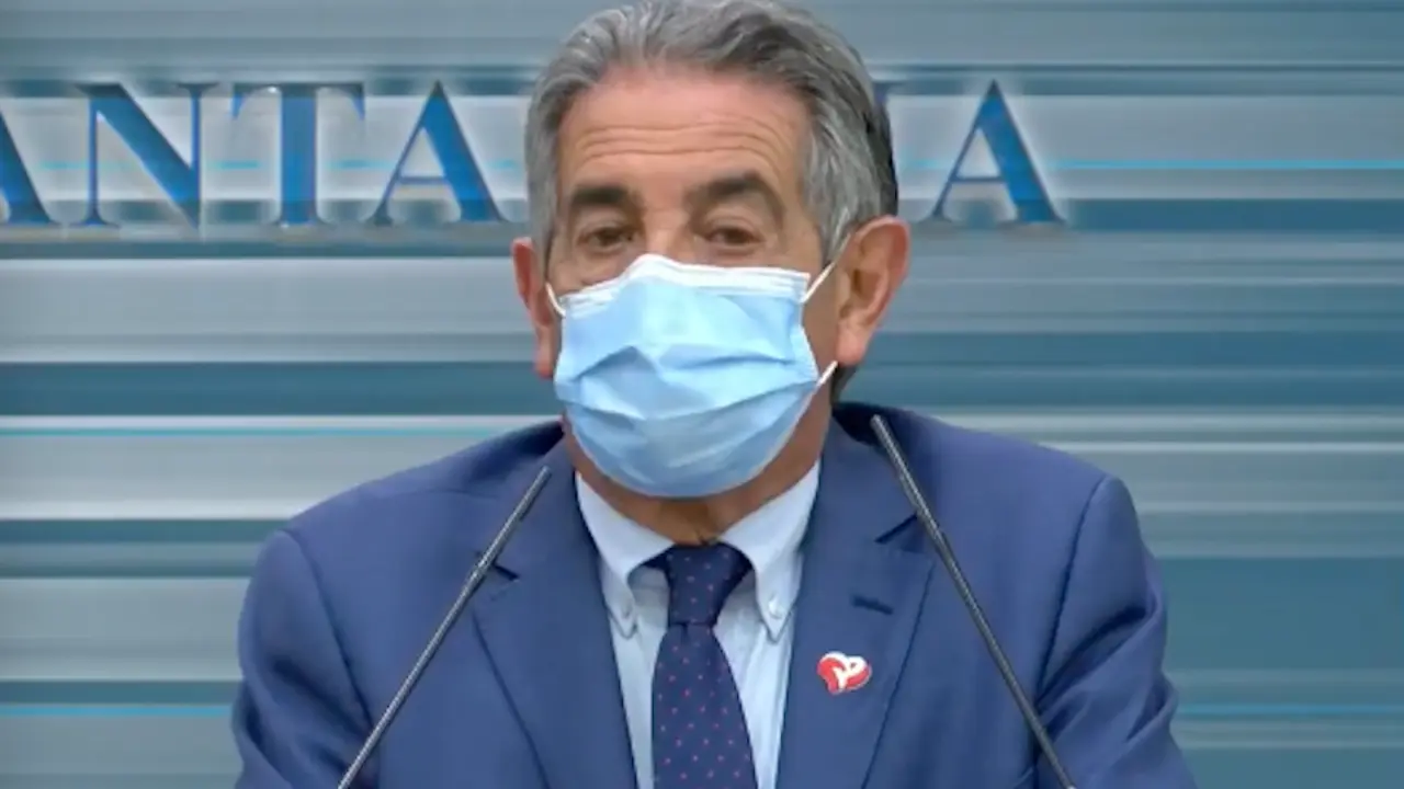El presidente de Cantabra, Miguel &Aacute;ngel Revilla.