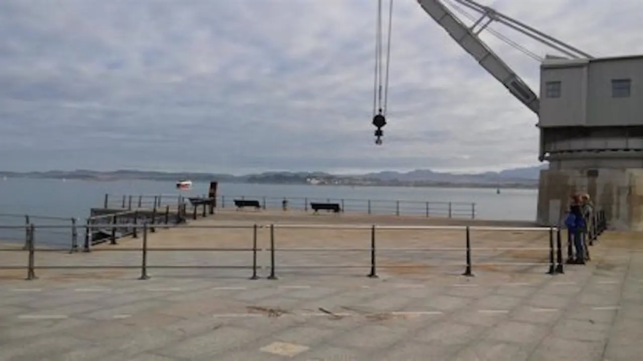 Muelle de Maura de Santander. / ALERTA