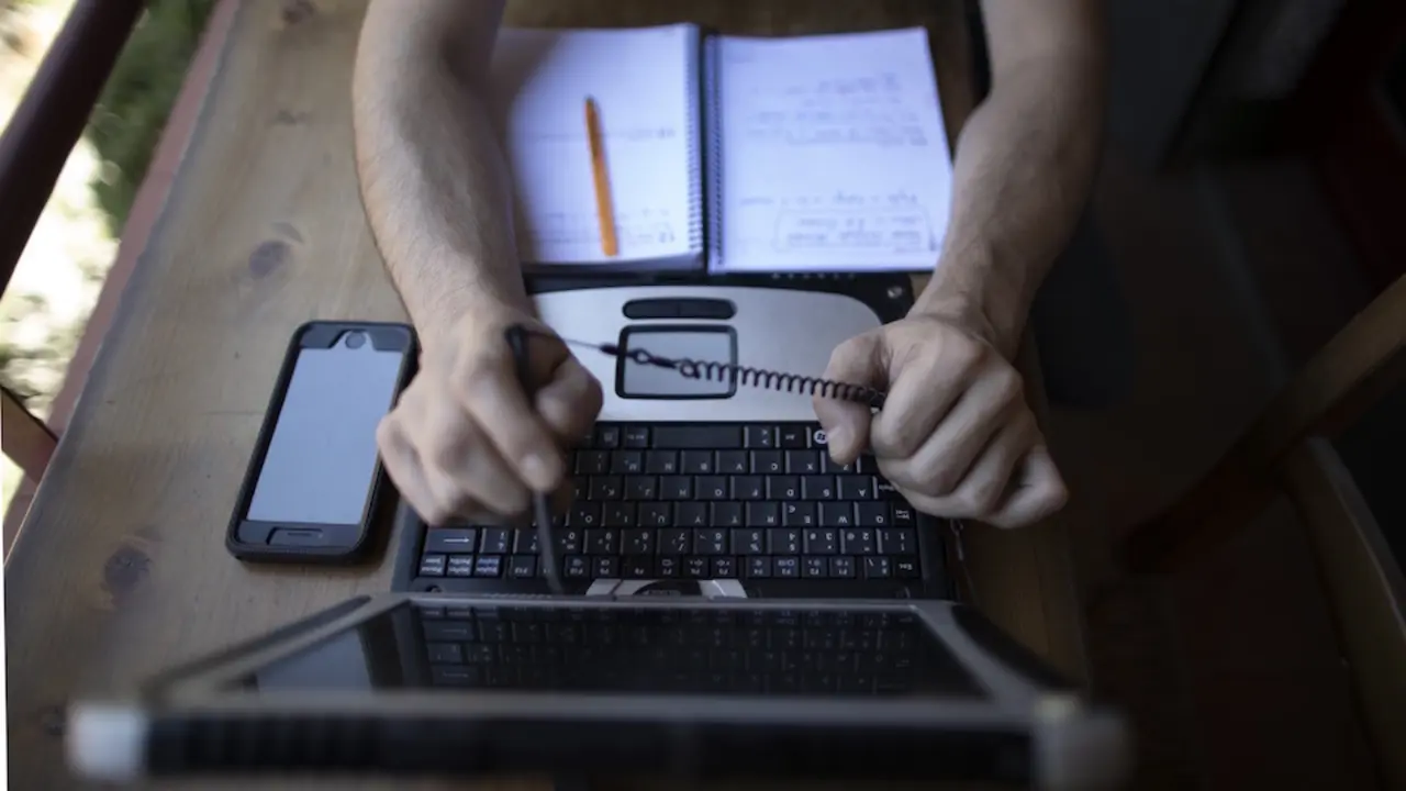 Imagen de archivo de teletrabajo. / EDUARDO PARRA
