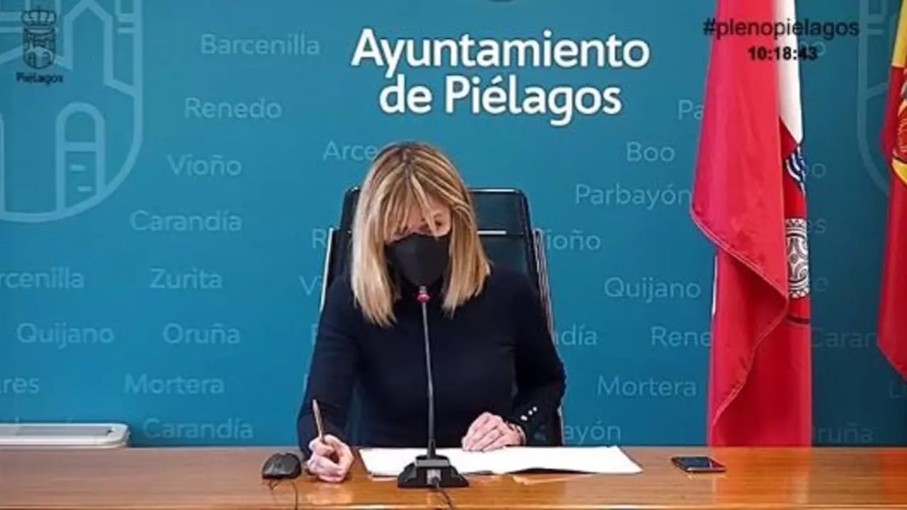La alcaldesa de Pi&eacute;lagos, Ver&oacute;nica Samperio. / E. PRESS