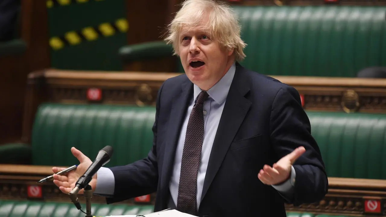 El primer ministro brit&aacute;nico, Boris Johnson. / Jessica Taylor