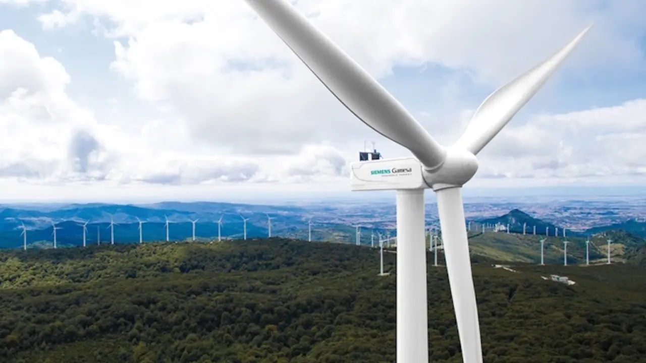 Parque e&oacute;lico de Siemens Gamesa. / E. PRESS