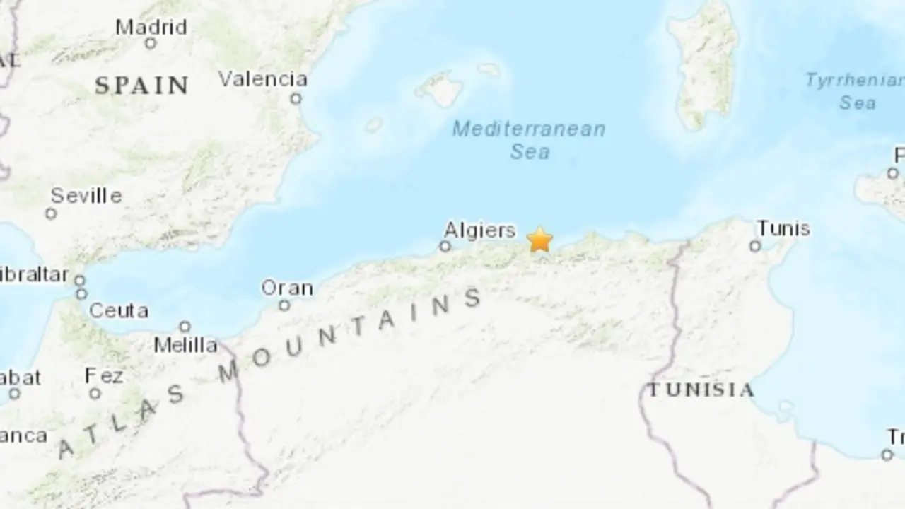 Terremoto en Argelia