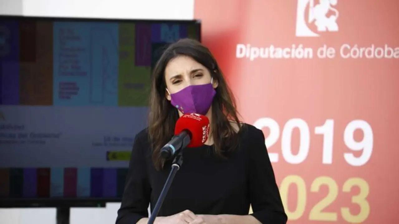 La ministra de Igualdad, Irene Montero. / EFE