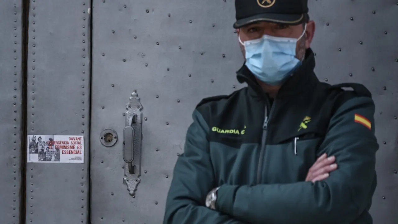 Agente de la Guardia Civil. / Jorge Gil