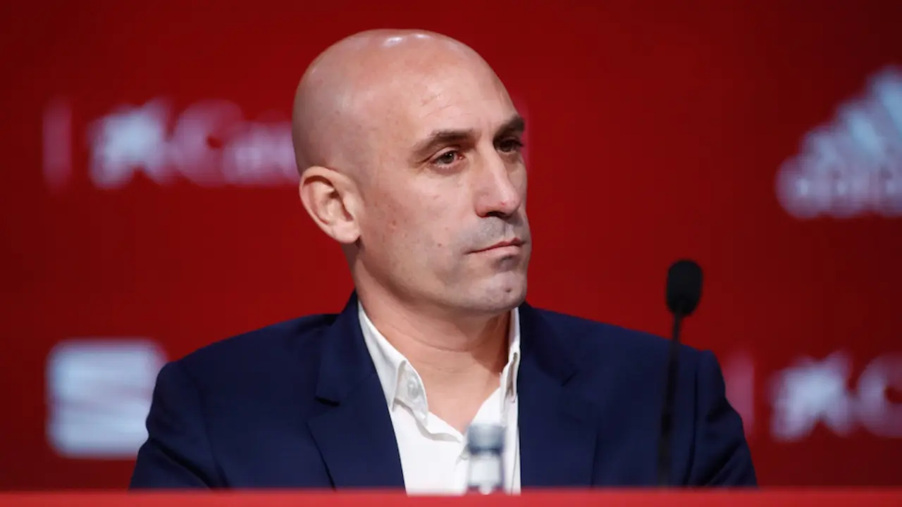 El presidente de la Real Federaci&oacute;n Espa&ntilde;ola de F&uacute;tbol, Luis Rubiales. / E. PRESS