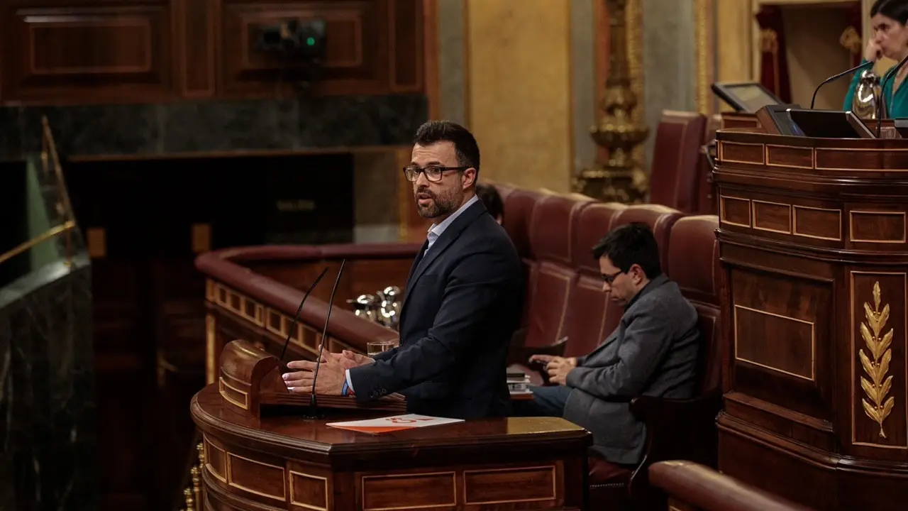 Archivo - Pablo Cambronero, diputado de Ciudadanos por Sevilla