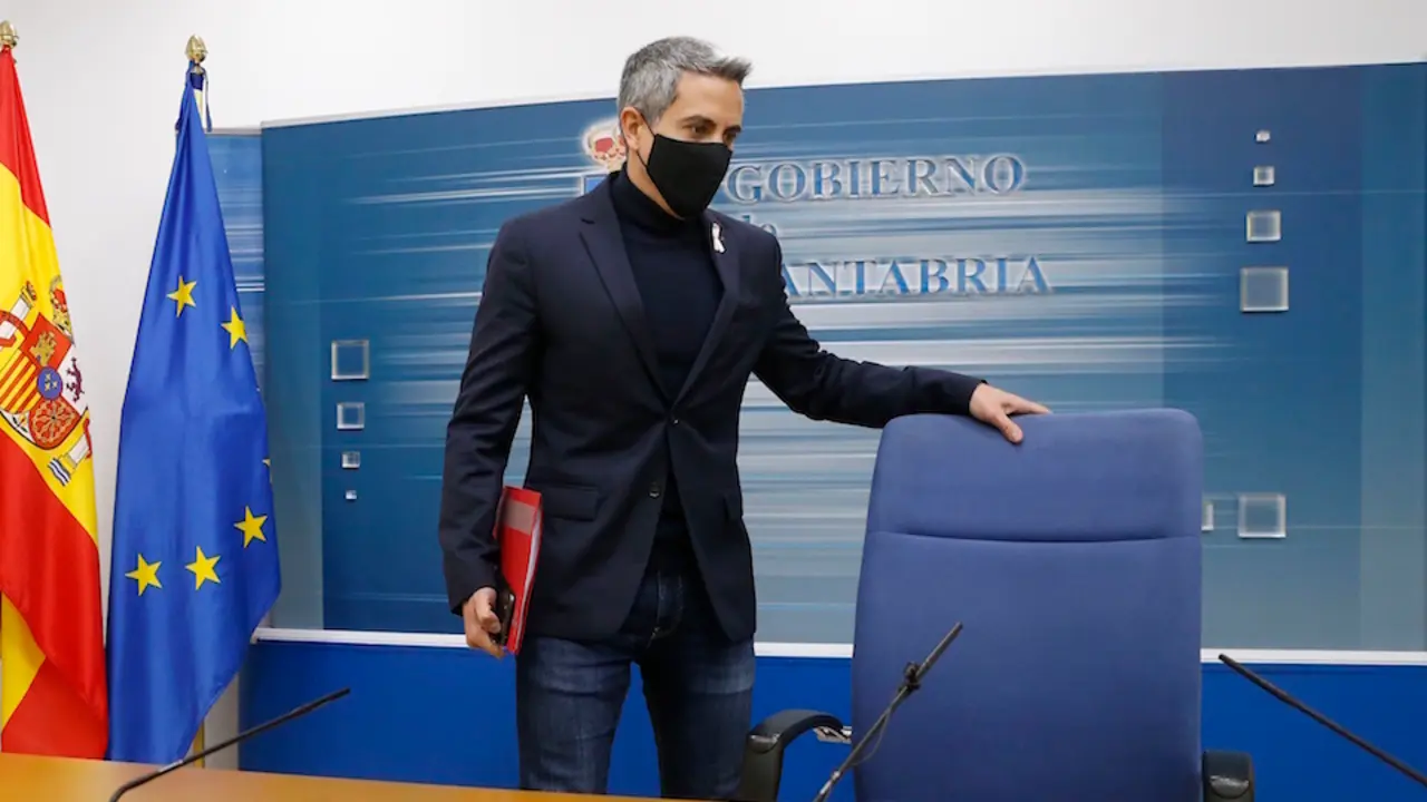 Pablo Zuloaga, vicepresidente del Gobierno de Cantabria. / E. PRESS