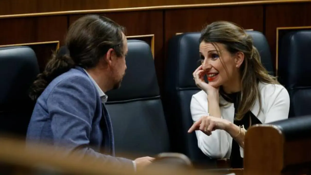 Iglesias y Yolanda d&iacute;az