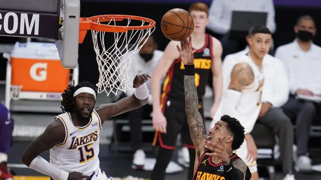 En la imagen, John Collins, los Hawks de Atlanta. EFE/EPA/ERIK S. LESSER/Archivo